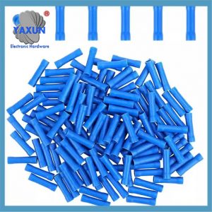 B Type Gel Filled Wire Connectors - Silicone Telephone Alarm Wire Crimp Bean Splice for Low Voltage Application, Blue