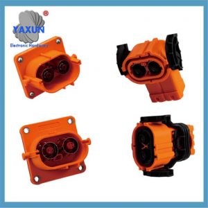 FHV 2-core 16-35 square non-shielded high voltage connector