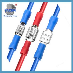 Insulated U-Type Fork Red-Blue Terminal Set Electrical Wire Cable Crimp Spade Ring Connector Assortment