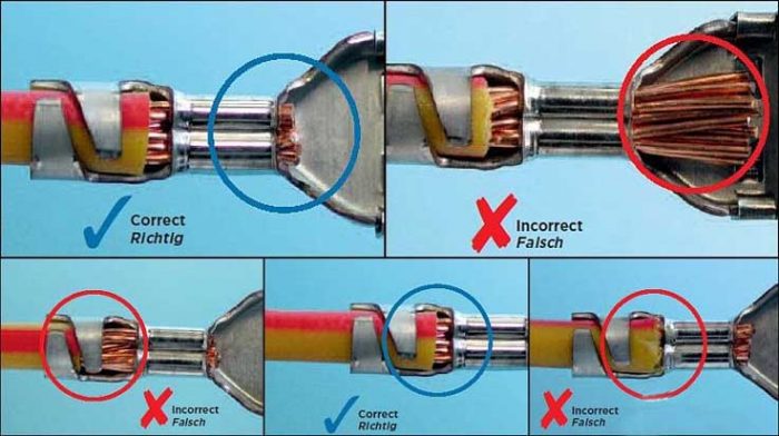 Failure Analysis of Connecting cables Terminal Crimping - Connectors ...