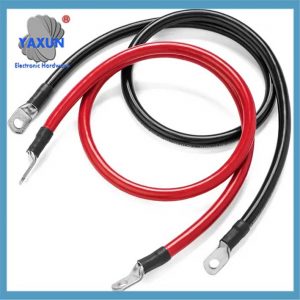 4 AWG Battery Cable Assembly with 5-16" Ring Terminal, Quick Disconnect
