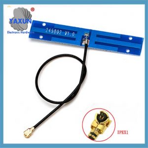 50*9mm High performance 3dBi 2.4G WIFI Built-in PCB antenna RF1.13 cable IPEX/U.FL port