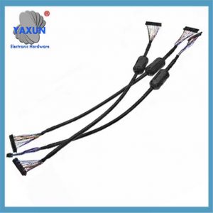 LVDS Cable Assembly with 40 Ohm DF13-DF14 Connectors