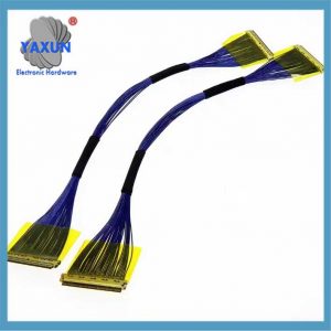 OEM / ODM LVDS Ribbon Micro Coaxial Cable Assemblies